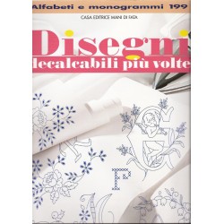 Hand Embroidery Designs - Alphabets and Monograms n. 199